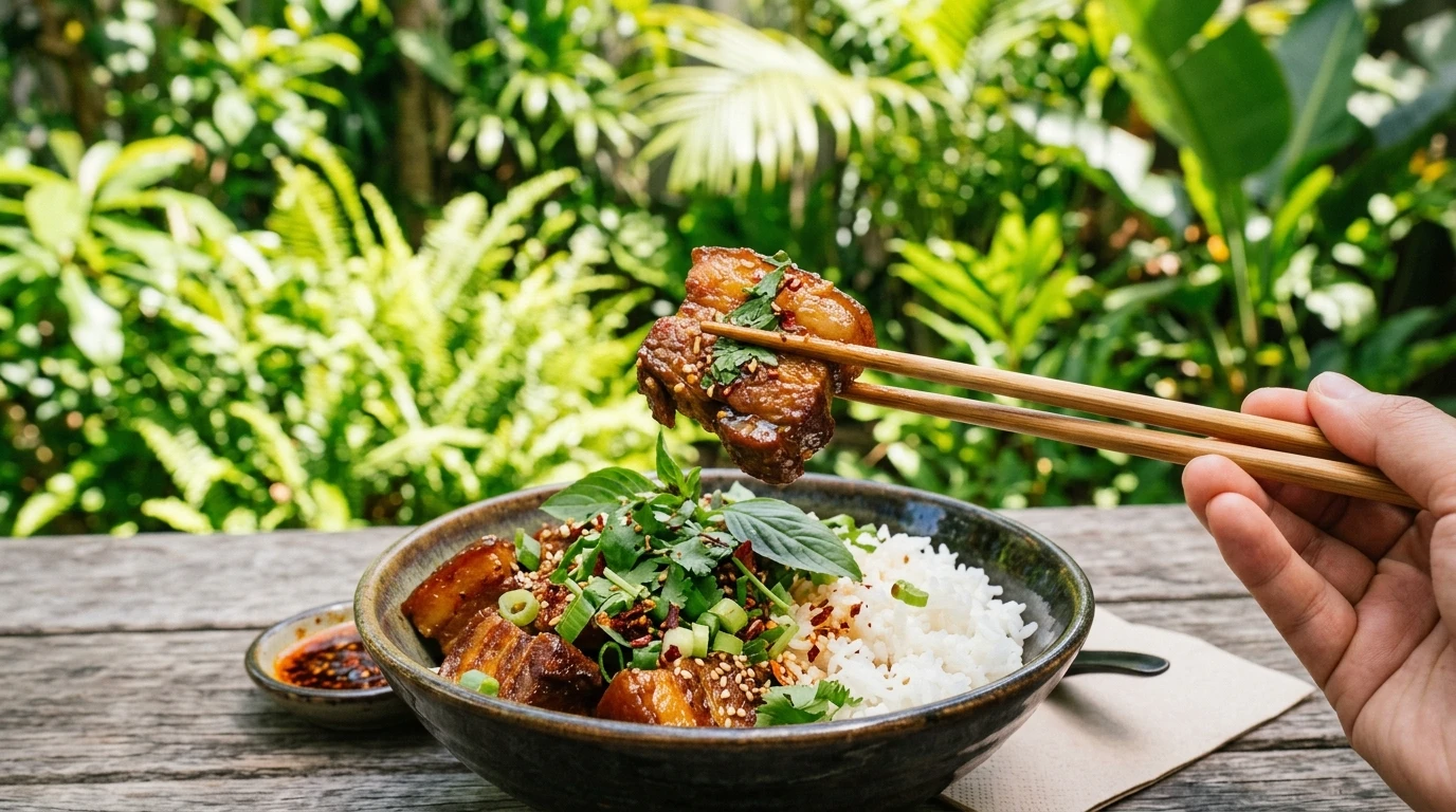 Behind the kitchen crafting flavorful experiences